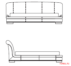 Кровать Ulivi Salotti Franklin Кровать Ulivi Salotti Franklin