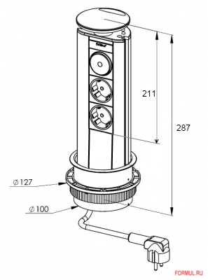 ������� ��������� Schulte elektrotechnik Schulte 931.00.312