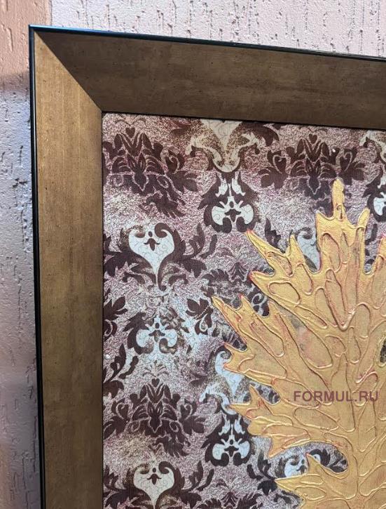 Картина Авторская работа Желтое на красном Картина Авторская работа Желтое на красном