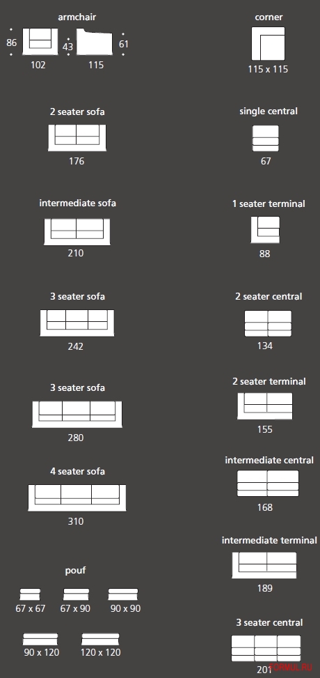 Диван Asnaghi Charme Диван Asnaghi Charme