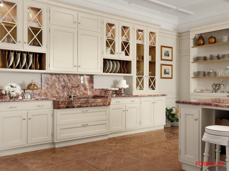 Кухня Ca' d'Oro Park avenue (laccato bianco antico) Кухня Ca' d'Oro Park avenue (laccato bianco antico)