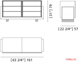 Комод Morelato Art. 1256 Комод Morelato Art. 1256