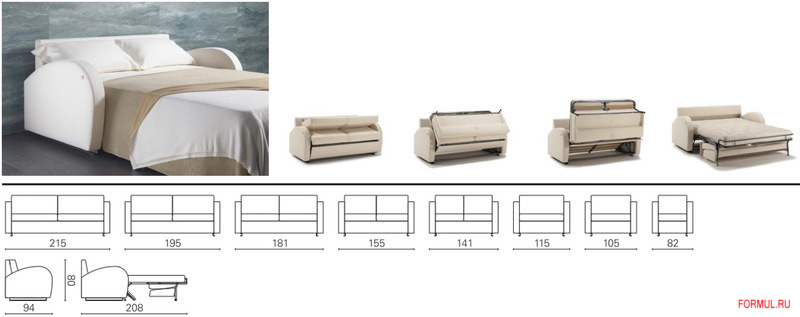 Диван кровать BK Italia BK 107 Диван кровать BK Italia BK 107