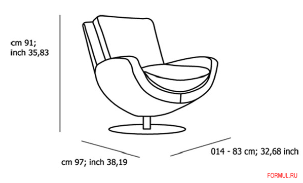 Диван и кресло Contempo Minorca c852 Диван и кресло Contempo Minorca c852