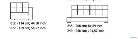 Диван и кресло Contempo Olimpo c1001 Диван и кресло Contempo Olimpo c1001