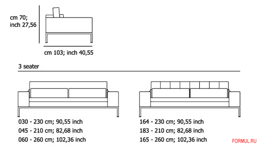 Диван и кресло Contempo Harry c1007 Диван и кресло Contempo Harry c1007