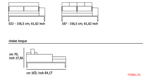 Диван и кресло Contempo Harry c1007 Диван и кресло Contempo Harry c1007