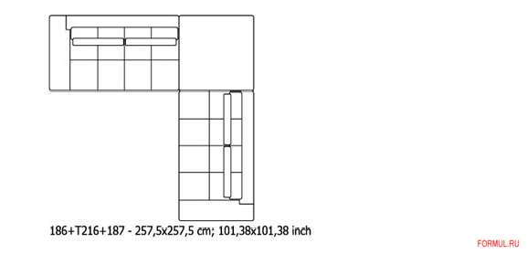 Диван и кресло Contempo Harry c1007 Диван и кресло Contempo Harry c1007