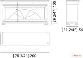 Тумба Morelato Art. 1785 Тумба Morelato Art. 1785