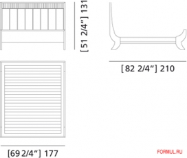 Кровать Morelato Art. 2874 Кровать Morelato Art. 2874