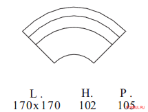 Диван Florence collections A19 Диван Florence collections A19