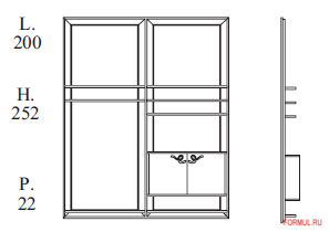 Шкаф Florence collections A43 Шкаф Florence collections A43