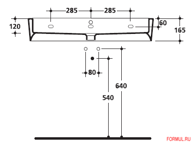 Раковина Kerasan Арт. 3151 Раковина Kerasan Арт. 3151
