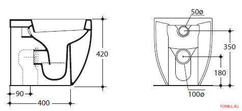Унитаз Kerasan Арт. 3116 Унитаз Kerasan Арт. 3116