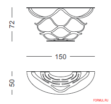 Консоль Angelo Reflex Neolitico Консоль Angelo Reflex Neolitico