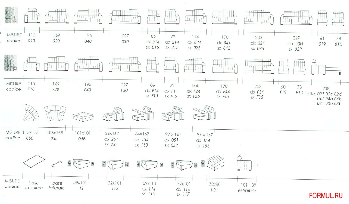 Диван Bruma Salotti Sripes Диван Bruma Salotti Sripes
