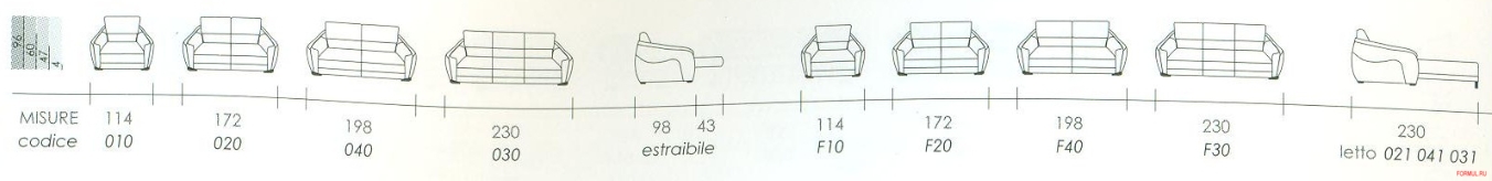 Диван Bruma Salotti Just out Диван Bruma Salotti Just out