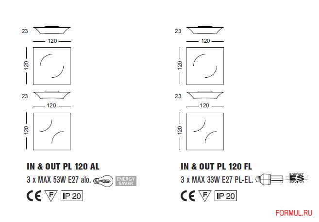 Люстра Morosini IN & OUT PL 120