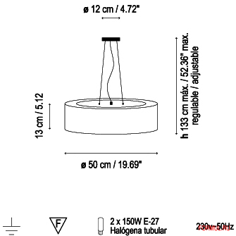 Светильник Bover TEKNO CIRCULAR Светильник Bover TEKNO CIRCULAR