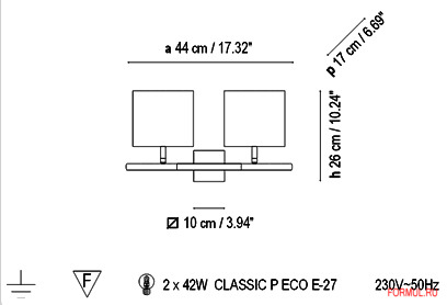  Bover DANONA 2 LUCES