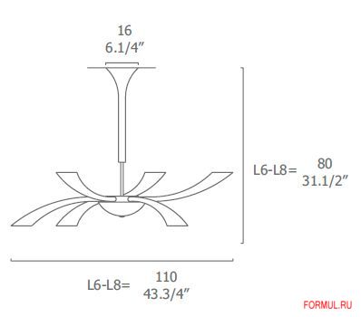 Люстра MURANO due Gallery Gritti Люстра MURANO due Gallery Gritti