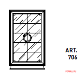 Витрина Bamar Art. 706 Витрина Bamar Art. 706