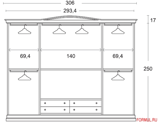 Mobilificio Domus Bristol BR100