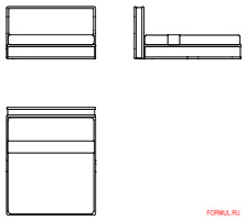 Кровать Orizzonti Mats Кровать Orizzonti Mats