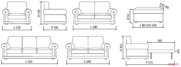 ����� Misura i Salotti Otello 