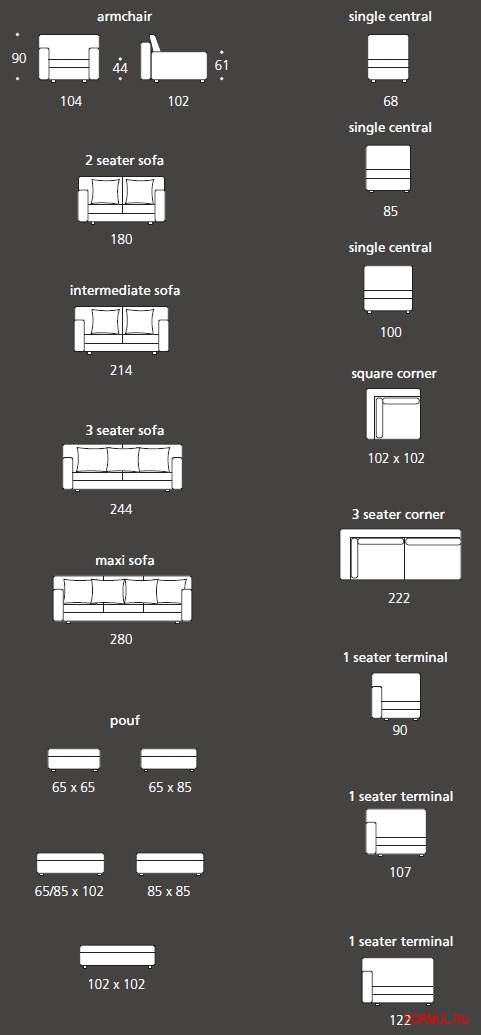 Диван Asnaghi Hudson Диван Asnaghi Hudson