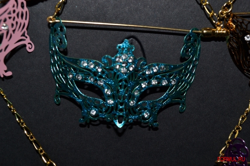 ����� La gioia Spilla metallo con strass