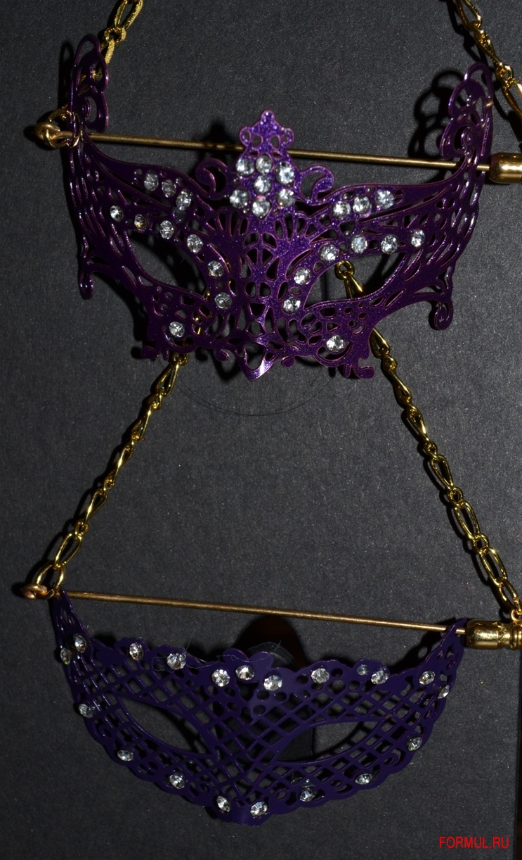 ����� La gioia Spilla metallo con strass