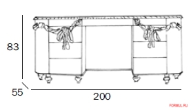 ��������� ������ Paolo Lucchetta Tiffany cod. BDTD11B200