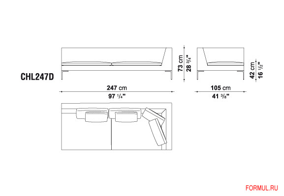  B&B Italia CHARLES LARGE