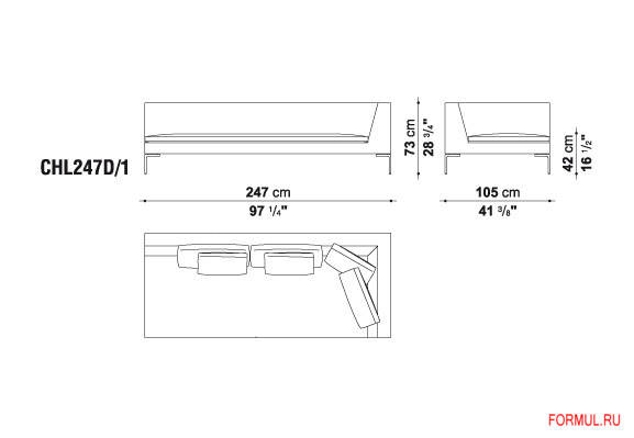  B&B Italia CHARLES LARGE
