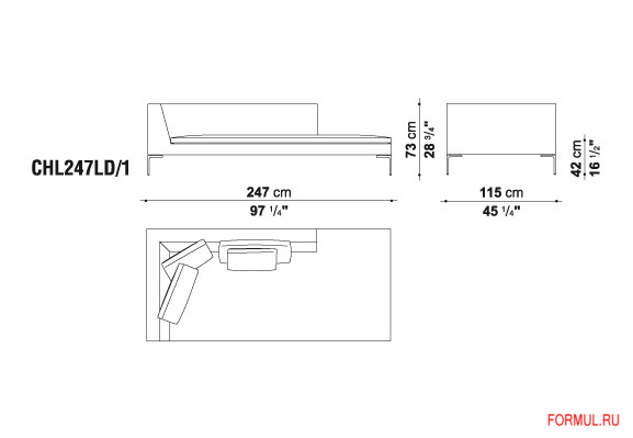  B&B Italia CHARLES LARGE