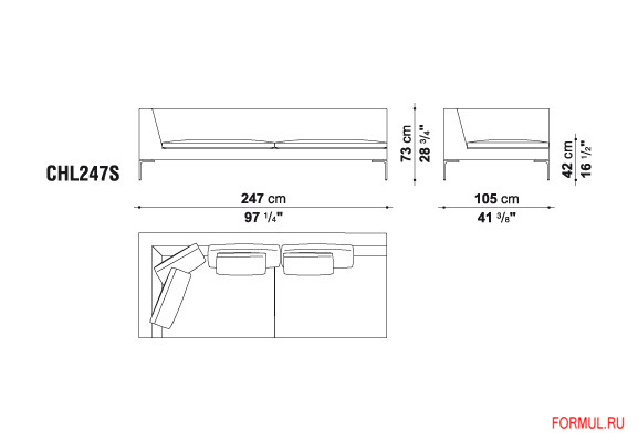  B&B Italia CHARLES LARGE