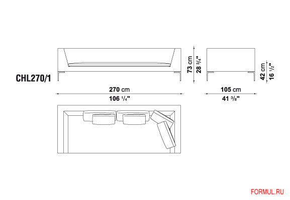  B&B Italia CHARLES LARGE