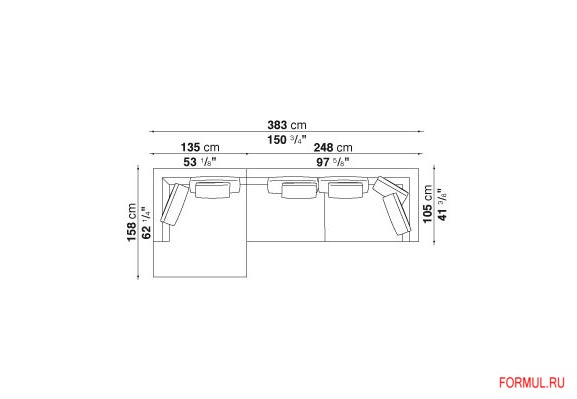  B&B Italia CHARLES LARGE