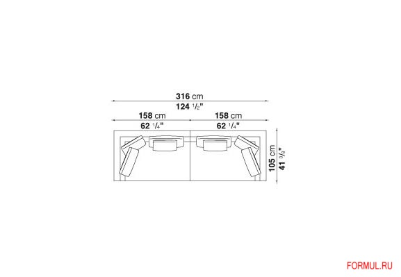  B&B Italia CHARLES LARGE