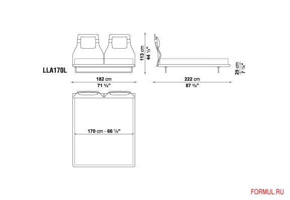 ������� B&B Italia LAZY NIGHT