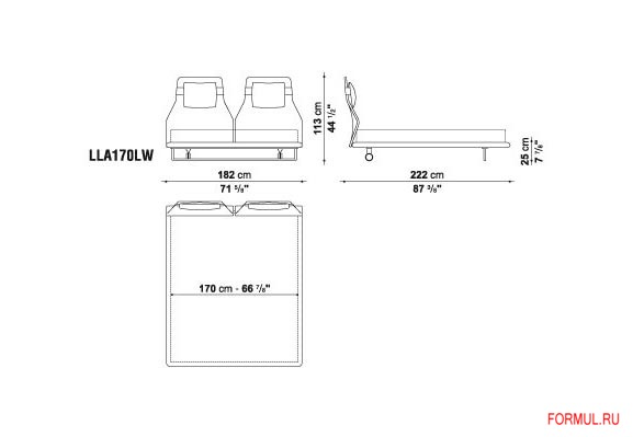 ������� B&B Italia LAZY NIGHT