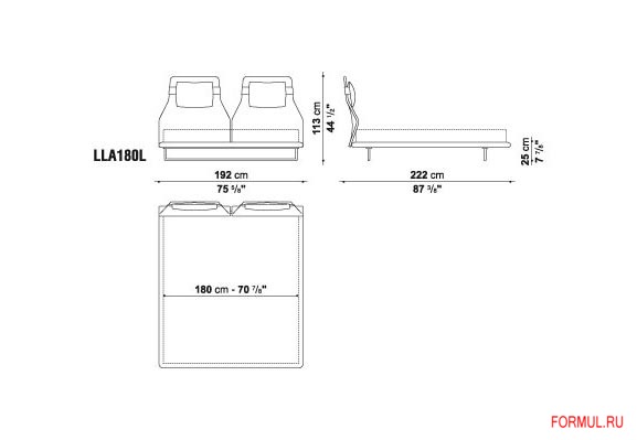 ������� B&B Italia LAZY NIGHT