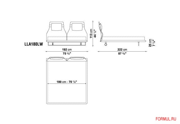 ������� B&B Italia LAZY NIGHT