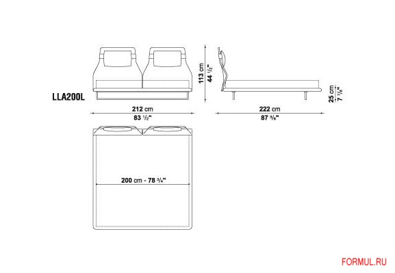 ������� B&B Italia LAZY NIGHT