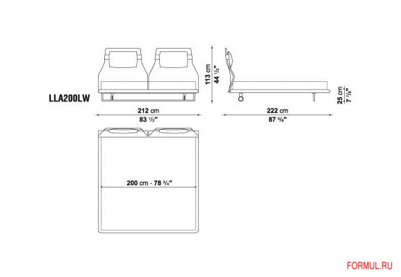 ������� B&B Italia LAZY NIGHT