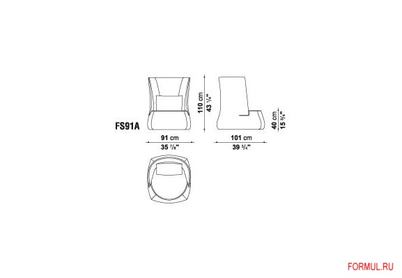 ������ B&B Italia FAT SOFA