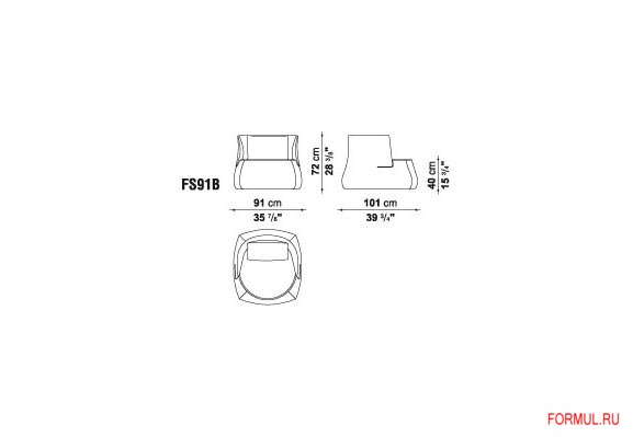 ������ B&B Italia FAT SOFA