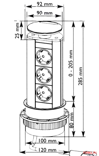 ������� ��������� Schulte elektrotechnik 931.03.724