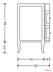Комплект мебели для ванной Eban Rachele Комплект мебели для ванной Eban Rachele